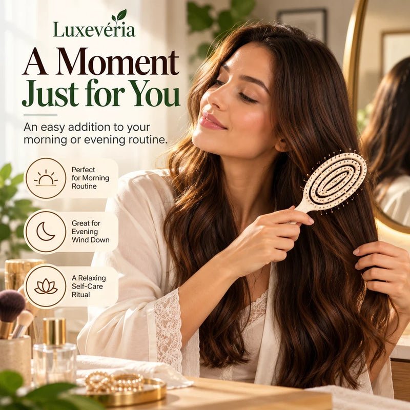 Folivanta Hair Toning Comb  Scalp Massage &amp; Hair Care Brush