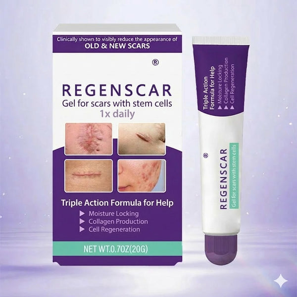 ReGenScar Advanced Scar Repair Gel – Fade Old & New Scars Fast