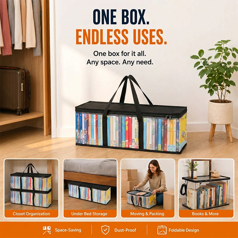 HomeVault Transparent Storage Bag