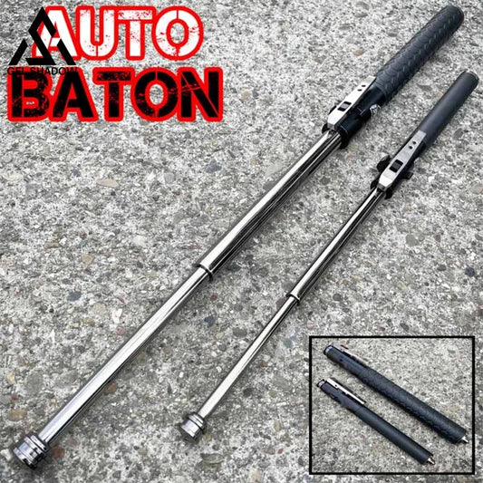 Expandable Steel Self-Defense Baton