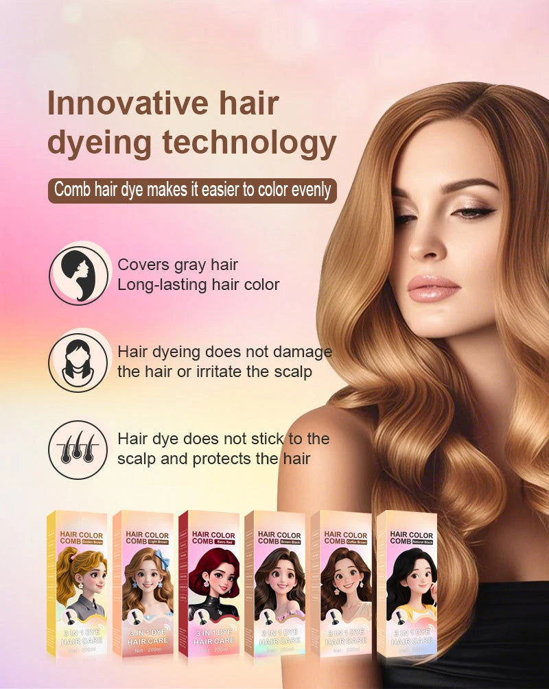 Herbal Touch Color Comb