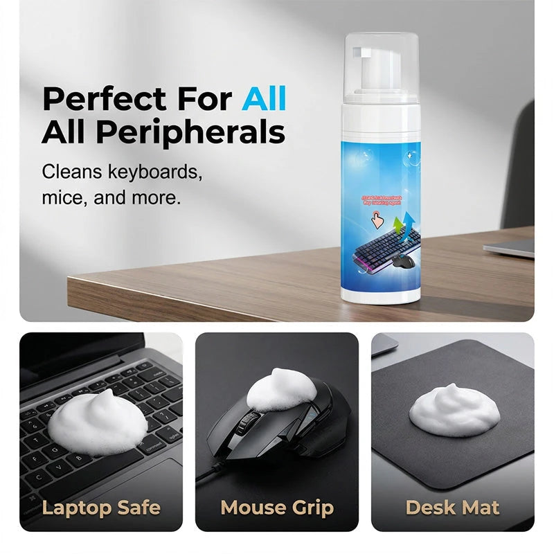Keyboard Mouse Foam Cleaner