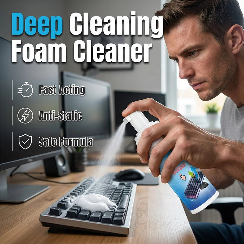 Keyboard Mouse Foam Cleaner