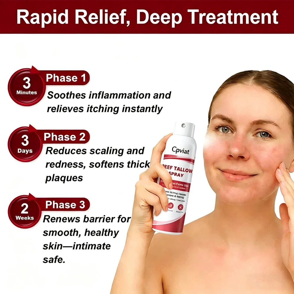 Beef Tallow Itch Relief Spray