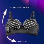 LED Glowing Rave Bra