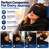 Light Blocking Wearable Travel Blanket
