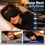 Light Blocking Wearable Travel Blanket