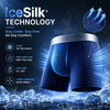 Leakproof Ice Silk Mesh Mens Boxer