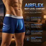 Leakproof Ice Silk Mesh Mens Boxer