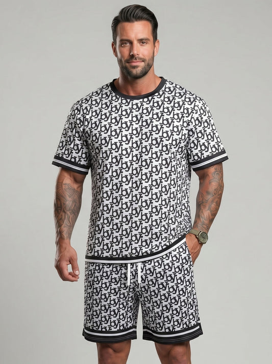 Monochrome Street Style Co-ord