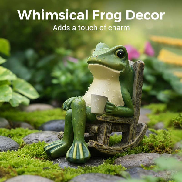 Solar EcoFrog Garden Light