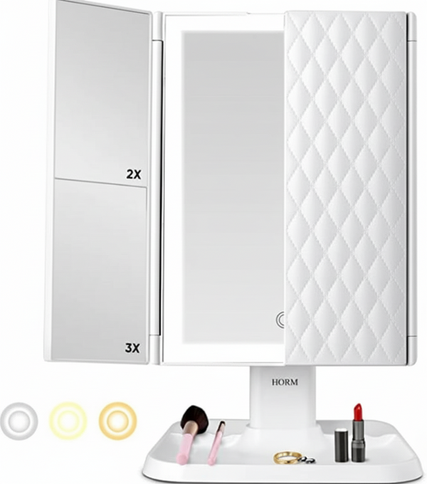 ProGlow Trifold Vanity Mirror