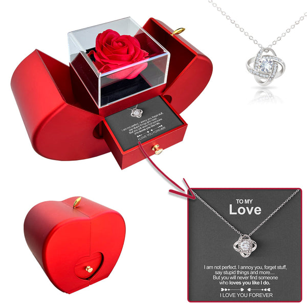 Everlast Rose Necklace